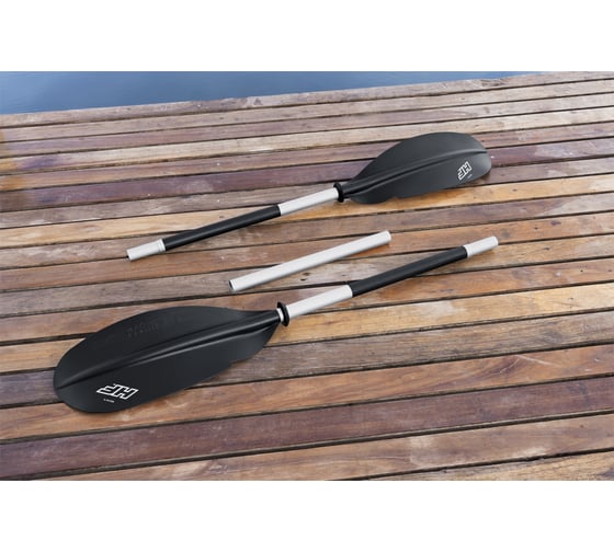 Надувная байдарка BestWay Waypoint Elite X2 382x101x35 см, 2 весла, насос 65167 BW
