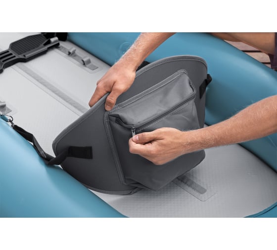 Надувная байдарка BestWay Waypoint Elite X2 382x101x35 см, 2 весла, насос 65167 BW