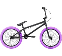 Велосипед STARK 24 Madness BMX 4 серо-фиолетовый/черный/синий HQ-0014375