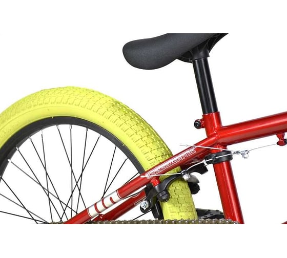 Велосипед STARK 24 Madness BMX 1 красный/серебристый/хаки HQ-0014362