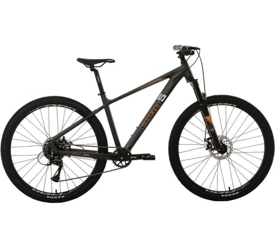 Велосипед Maхiscoo Cord 5BIKE 27.5'' M400 угольный антрацит, 2024 г CRD-M5-2701-19 1