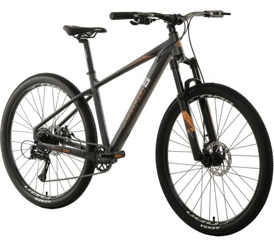 Велосипед Maхiscoo Cord 5BIKE 27.5'' M400 угольный антрацит, 2024 г CRD-M5-2701-19