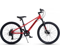 Велосипед детский Maxiscoo "7BIKE" 24'' M300 красный, 2024 г MSC-M7-2402