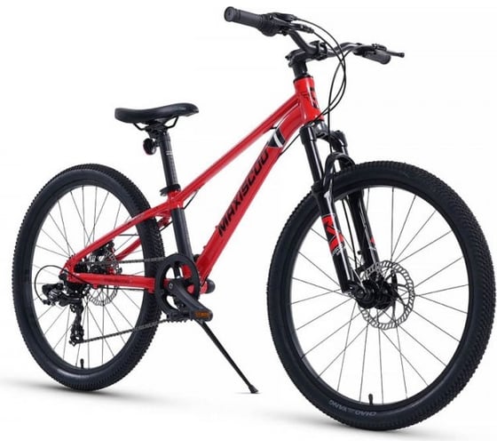 Велосипед детский Maxiscoo "7BIKE" 24'' M300 красный, 2024 г MSC-M7-2402