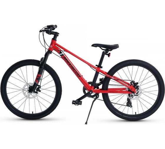 Велосипед детский Maxiscoo "7BIKE" 24'' M300 красный, 2024 г MSC-M7-2402