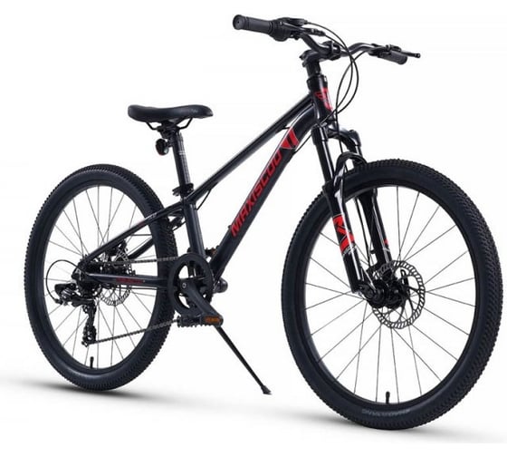Велосипед детский Maxiscoo "7BIKE" 24'' M300 черный, 2024 г MSC-M7-2403
