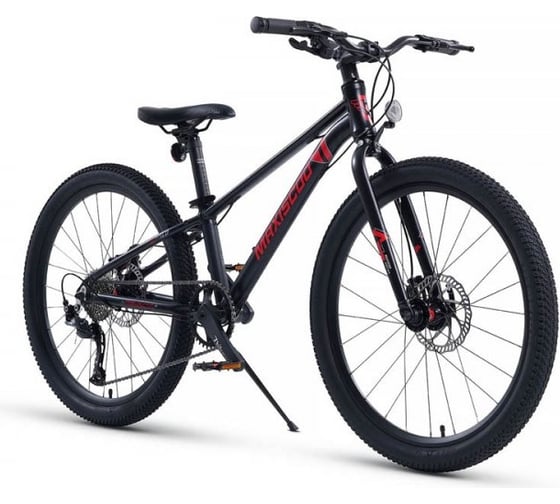 Велосипед детский Maxiscoo "7BIKE" 24'' M500 черный, 2024 г MSC-M7-2403P