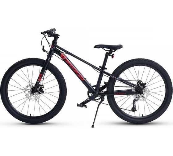 Велосипед детский Maxiscoo "7BIKE" 24'' M500 черный, 2024 г MSC-M7-2403P