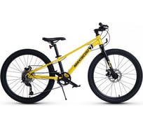 Велосипед детский Maxiscoo "7BIKE" 24'' M500 желтый, 2024 г MSC-M7-2404P