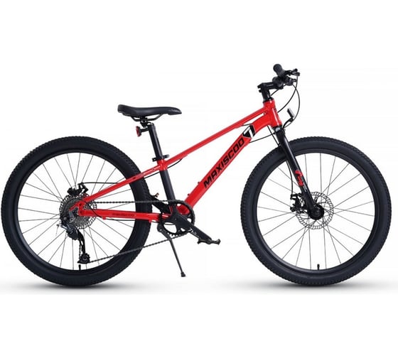 Велосипед детский Maxiscoo "7BIKE" 24'' M500 красный, 2024 г MSC-M7-2402P