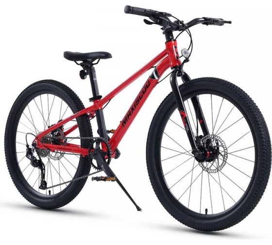 Велосипед детский Maxiscoo "7BIKE" 24'' M500 красный, 2024 г MSC-M7-2402P