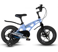 Велосипед детский Maxiscoo COSMIC Deluxe Plus 14'', небесно-голубой матовый, 2024 г MSC-C1433D
