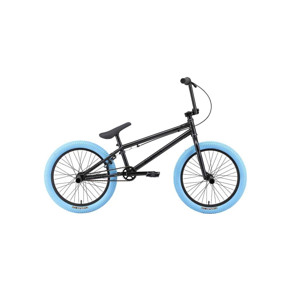 Велосипед STARK 24 Madness BMX 4 серо-фиолетовый/черный/темно-синий HQ ...