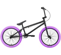 Велосипед STARK 24 Madness BMX 4 черный/фиолетовый HQ-0014376