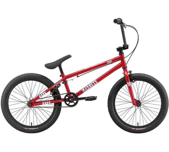 Велосипед STARK 24 Madness BMX 1 красный/серебристый/черный HQ-0014361 1