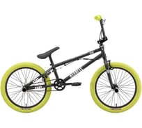 Велосипед STARK 24 Madness BMX 2 черный матовый/серебристый/хаки HQ-0014143