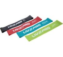 Набор ленточных амортизаторов LivePro Mini Band с разным сопротивлением NL LP8412 04-00-00
