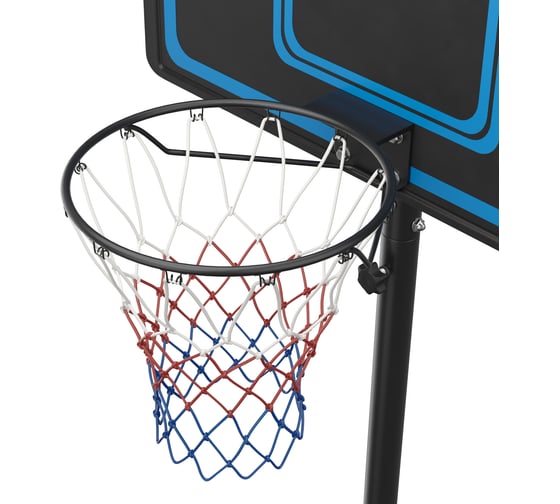 Баскетбольная стойка UNIXline B-Stand-PE 44"x28" R45 H135-305 см BSTS305_44PEBK