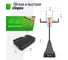 Баскетбольная стойка UNIXline B-Stand-PC 49x33" R45 H240-305 см BSTS305_49PCBK 7