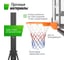 Баскетбольная стойка UNIXline B-Stand-PC 54x32" R45 H230-305 см BSTS305_54PCBK 10