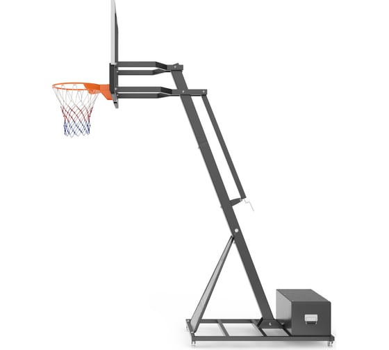 Баскетбольная стойка UNIXline B-Stand-PC PRO 54"x32" R45 H230-305 см BSTSPR305_54PCBK