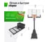 Баскетбольная стойка UNIXline B-Stand-PC PRO 54"x32" R45 H230-305 см BSTSPR305_54PCBK 10