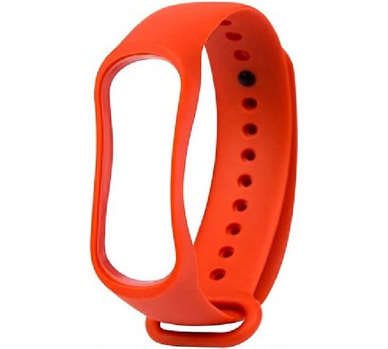 Ремешок для фитнес-браслета Xiaomi Mi Smart Band 3/4 Strap, оранжевый MYD4129TY 1