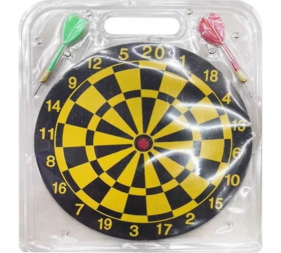 Дартс Наша игрушка 25 см, дротики 2 шт 636198