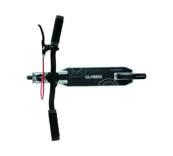 Самокат GLOBBER ONE K ACTIVE с ручным тормозом, черный 498-190