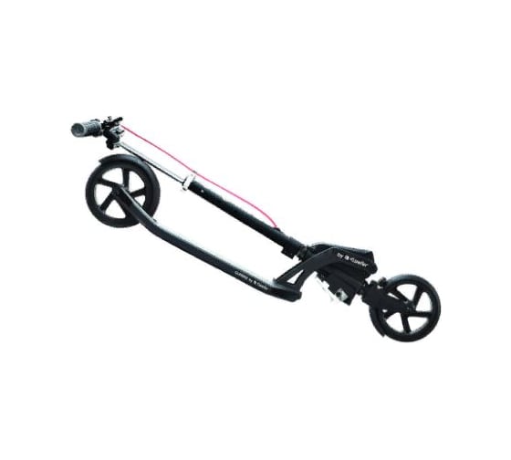 Самокат GLOBBER ONE K ACTIVE с ручным тормозом, черный 498-190