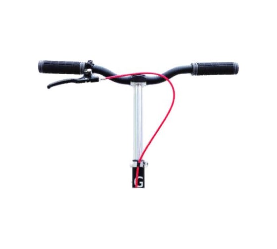 Самокат GLOBBER ONE K ACTIVE с ручным тормозом, белый 498-192