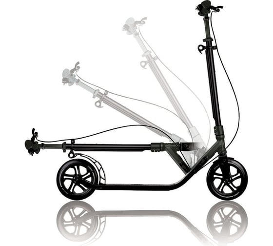 Самокат GLOBBER ONE NL 230 ULTIMATE черно-свинцово-серый 479-102 4