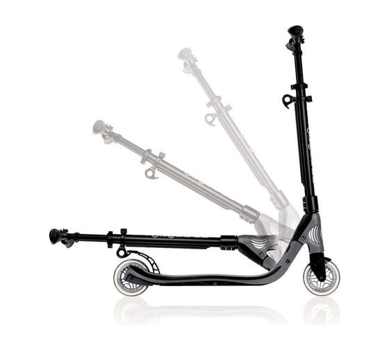 Самокат GLOBBER ONE NL 125, черно-серый 475-100