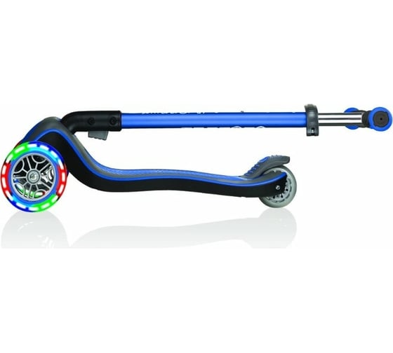 Самокат GLOBBER ELITE DELUXE LIGHTS, Синий 444-400