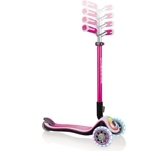 Самокат GLOBBER ELITE PRIME, Розовый 444-810
