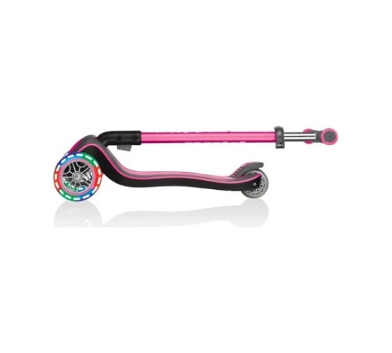 Самокат GLOBBER ELITE DELUXE FLASH LIGHTS, Розовый 449-110-3