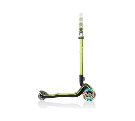 Самокат GLOBBER ELITE DELUXE FLASH LIGHTS, Зеленый 449-106-3