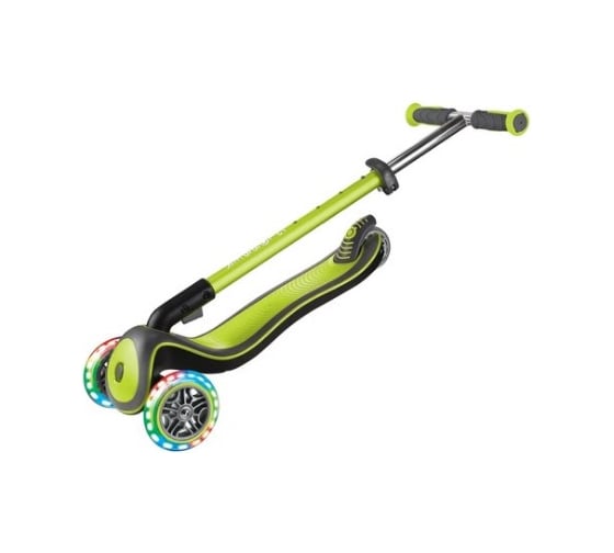 Самокат GLOBBER ELITE DELUXE LIGHTS, Зеленый 444-406