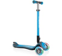 Самокат GLOBBER ELITE DELUXE LIGHTS, Голубой 444-401