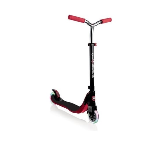 Самокат GLOBBER FLOW 125 LIGHTS светящиеся колеса, Красный 472-102-2 1