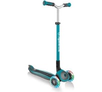 Самокат GLOBBER MASTER LIGHTS, Бирюзовый 662-105