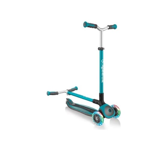 Самокат GLOBBER MASTER LIGHTS, Бирюзовый 662-105