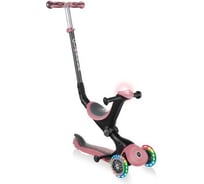 Самокат GLOBBER GO UP DELUXE PLAY LIGHTS, Пастельно-розовый 648-210
