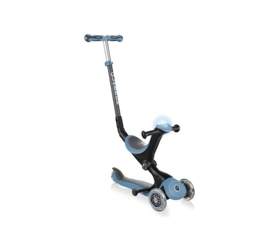 Самокат GLOBBER GO UP DELUXE PLAY LIGHTS, Пастельно-синий 648-200