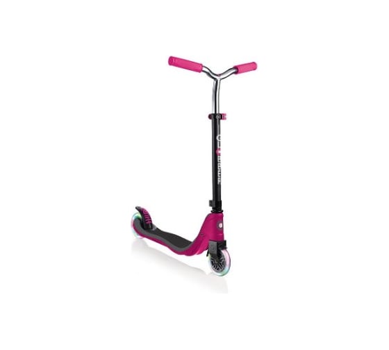 Самокат GLOBBER FLOW 125 LIGHTS светящиеся колеса, Фиолетовый 472-114-2