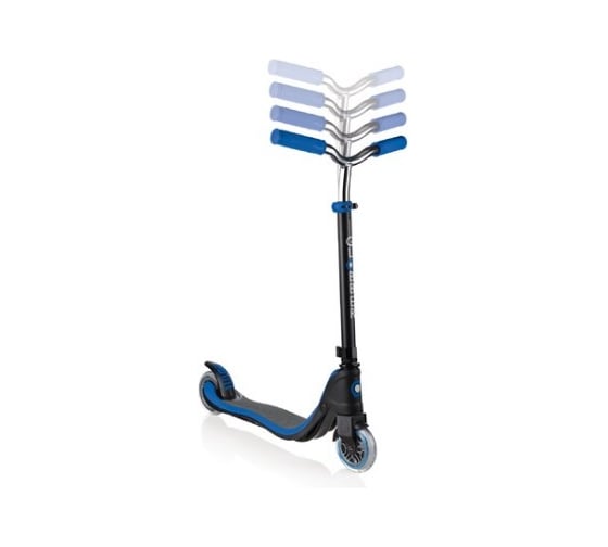 Самокат GLOBBER FLOW 125 LIGHTS светящиеся колеса, Синий 472-100-2
