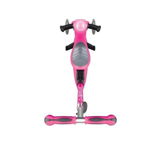 Самокат GLOBBER GO UP DELUXE PLAY LIGHTS, Розовый 648-110