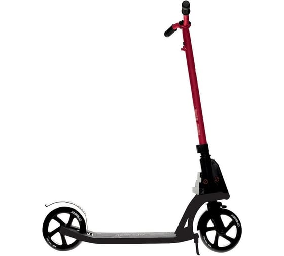 Самокат GLOBBER ONE K180 с тормозом, красный 499-102