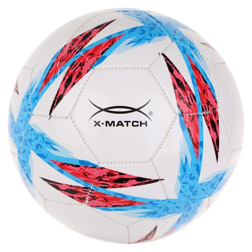 Мяч футбольный X-match 1 слой PVC, 1.6 мм, крест 56499 - выгодная цена ...