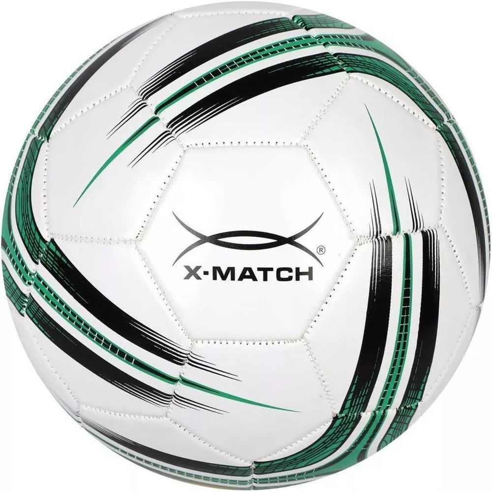 Мяч футбольный X-match 1 слой PVC 1.6 мм, 410 г, размер 5 56438 ...